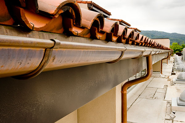 Copper Gutter Image