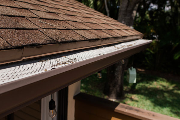 Gutter Leaf Protection System Installation Gutter Leaf Protection System Installation